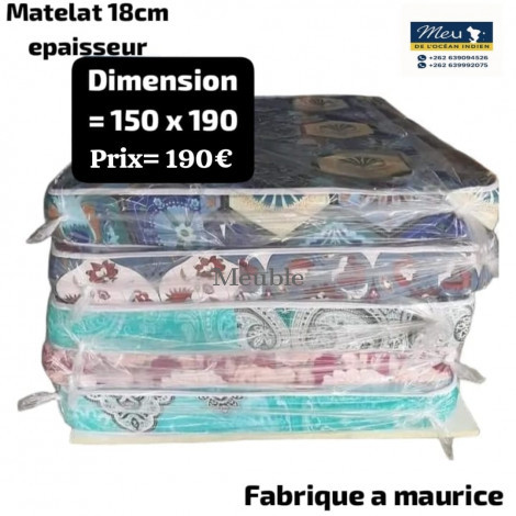 MATELAS 18 CM EPAISSEUR