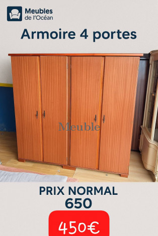ARMOIRE 4 PORTES 2