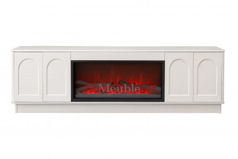 MEUBLE TV AVEC PLAN EN PIERRE SINTÉRÉE