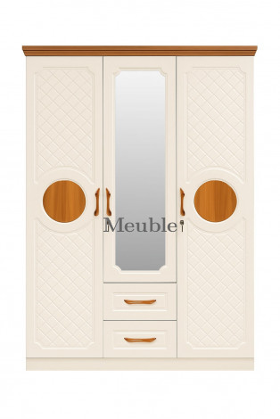 ARMOIRES MDF 3 PORTES : 150*50*200CM