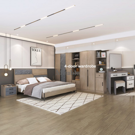 CHAMBRE ENSEMBLE EN MÉLAMINE 3