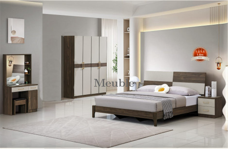 CHAMBRE COMPLET EN MÉLAMINE