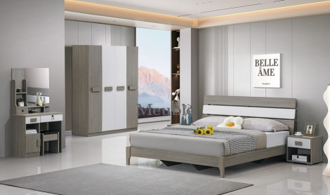 CHAMBRE COMPLET EN MÉLAMINE