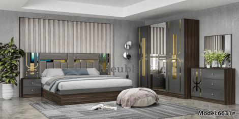 CHAMBRE COMPLET EN MÉLAMINE