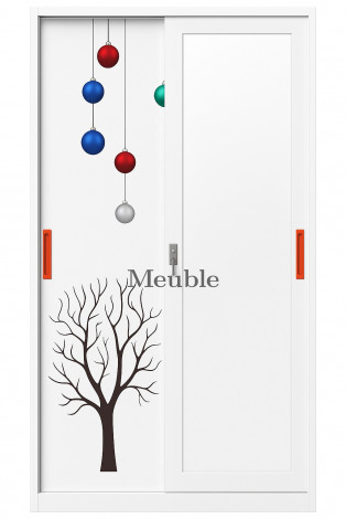 ARMOIRE 2 PORTES EN METAL