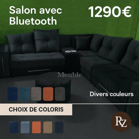 SALON AVEC BLUETOOTH