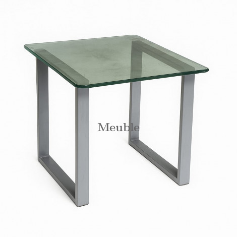 TABLE AVEC PLATEAU EN VERRE 1