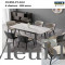 TABLE ET CHAISES