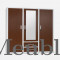 ARMOIRE 3 PORTES EN METAL